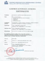 1,2 m suliniu elementai
